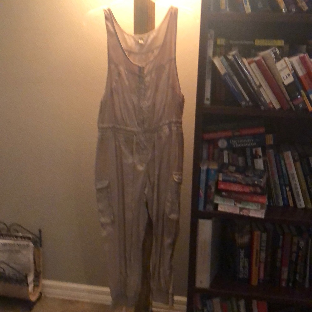 Jumpsuit silk